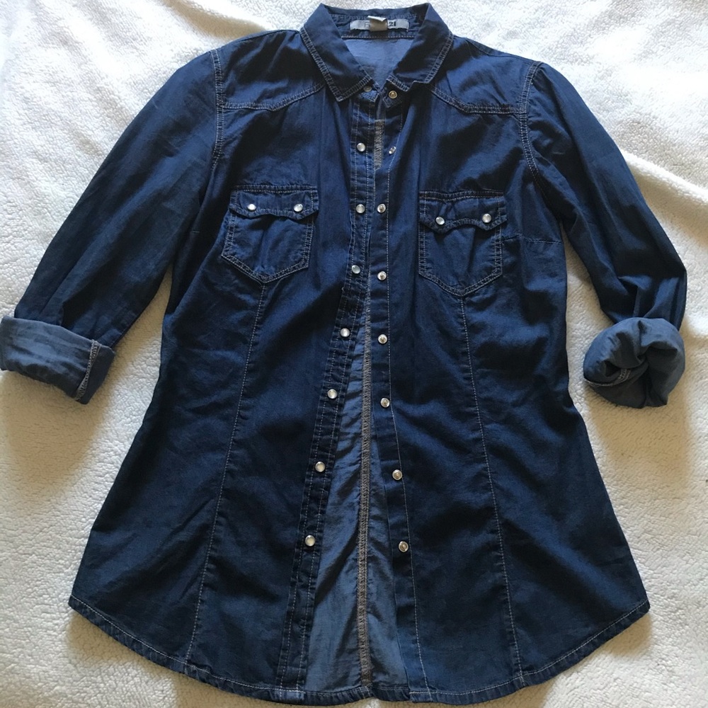 Denim shirt